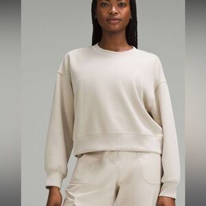 Lululemon Softstreme Perfectly Oversized Cropped Crew